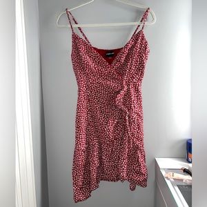 Red and White Sugar Lips Dress